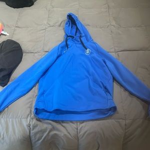 Blue nike barstool hoodie